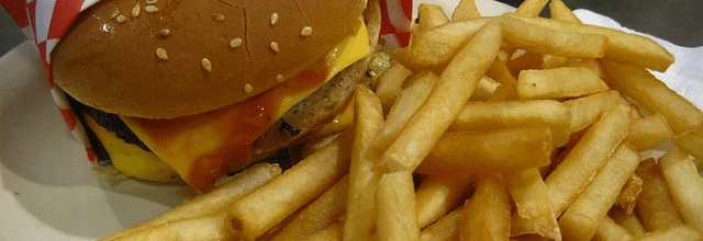 hamburger frytki mcdonald fast food diety