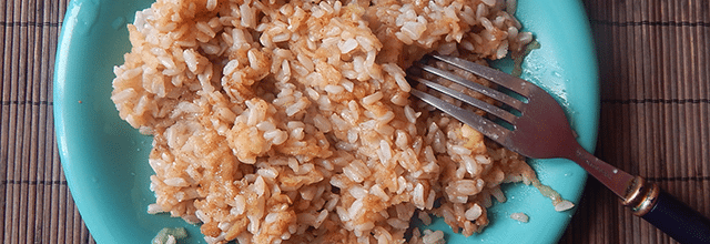 ryż z jabłkami zdrowe tanie dietetyczne niskokaloryczne dania obiad
